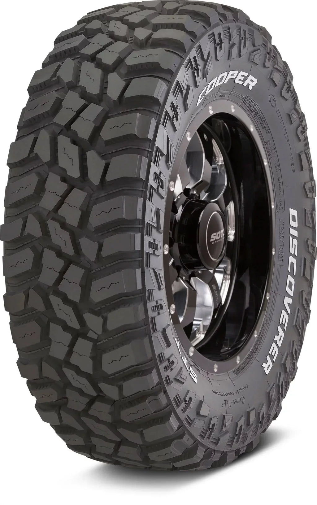 Set of 4 Cooper Discoverer STT Pro LT275/70R18/10 125P Tires – Heavy Duty All-Terrain Performance