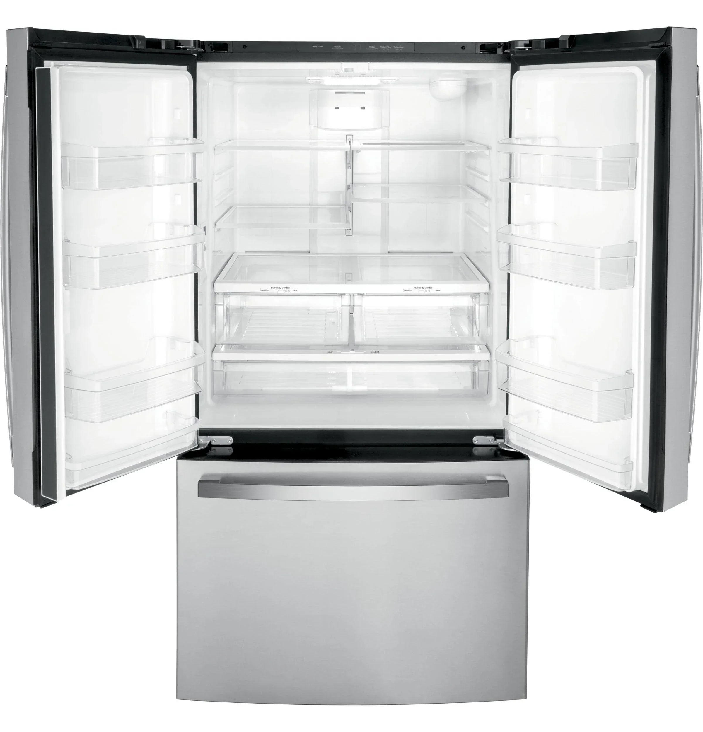GE 27.0 Cu. ft. Fingerprint Resistant Stainless Steel French Door Refrigerator