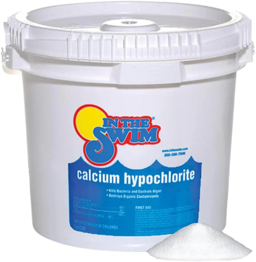 In The Swim Pool Shock 68% Cal-Hypo Granular Sanitizer for Crystal Clear Water Defends Against Bacteria, Algae, and Microorganisms