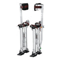 VEVOR Drywall Stilts, 18''-30'' Adjustable Aluminum Tool Stilts with Protective Knee Pads