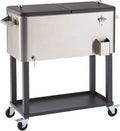 TRINITY Stainless Steel Cooler with Cover (100 Quart)